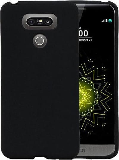 BestCases.nl Zwart Zand TPU back case cover hoesje voor LG G6