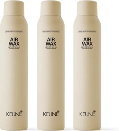3 stuks - Keune - Air Wax - Lightweight Spray Wax 200 ml