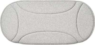 AIRBUGGY DOME 3 MAT LARGE – LIGHT GREY lichtgrijs - Kussen voor dierenbuggy Afmetingen: 65 x 31 x 5 cm (L x B x H)