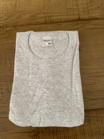 Beeren Bodywear T-shirt M3000 KM Melee grijs maat XXL+5