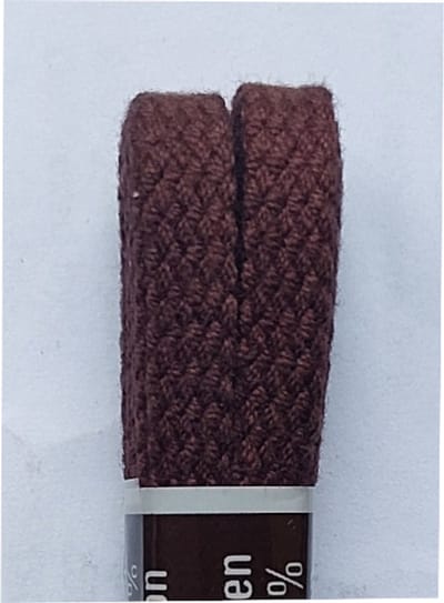 Tana Veter - Bordeaux - Plat - Lengte 90 cm - Breedte 7 mm - Schoenveter