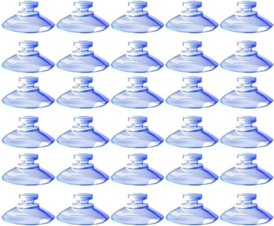 30 Stuks 20 mm Doorzichtige Zuignappen voor Raam, Badkamer, Keuken en Auto - Herbruikbaar en Waterdicht voor Decoratie en Tegels
