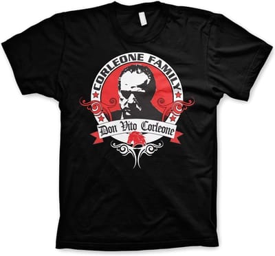 The Godfather Heren Tshirt -S- Family Business Zwart