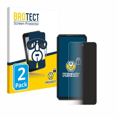 BROTECT - privacy screenprotector voor Ulefone Armor 25T Pro - Folie Beschermfolie Blauwlichtfilter 2 Stuks