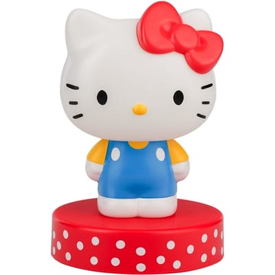 Hello Kitty Mini Icon Light, Officieel Gelicentieerde Sanrio 3D‑Figuur LED‑lamp Verzamelobject voor Meisjes en Vrouwen, Slaapkamers en Huis, Popcultuur Merchandise – Paladone