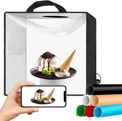 AMA® Fotobox - Lichttent - Fotostudio - voor Productfotografie - 40x40x40cm
