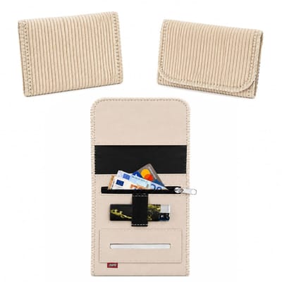Champ Shag Etui - Tabak Etui - Ribstof - Medium - Beige