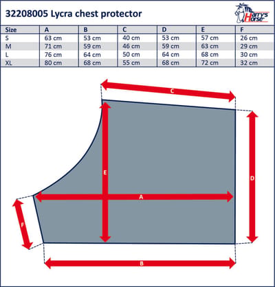 Lycra - Borstbeschermer - Zwart -mt. M