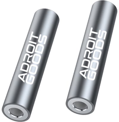 AdroitGoods 3.5mm Jack Female naar Female Adapter – Premium Audio Koppelstuk - Verlengstuk - Verleng & Bescherming - 24K/AUX TRRS