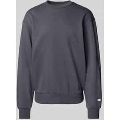 Sweatshirt met labelstitching