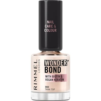 Rimmel Wonder'bond Care+Color Nail Polish - 002 - Tank Top, 12 ml