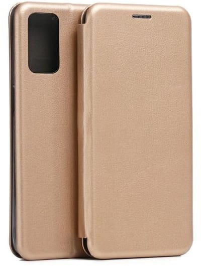 Beline - Boekhoes voor Moto G42 - Gouden Magnetische Sluiting - Leren Omslag