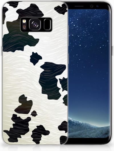 Samsung Galaxy S8 TPU Hoesje Koeienvlekken