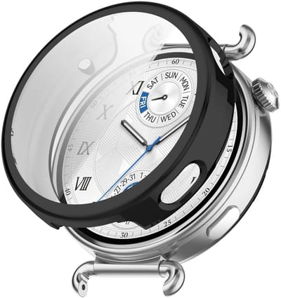 Strap-it TPU Case (Zwart) – Geschikt voor Huawei Watch GT 6 (41mm)