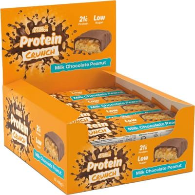 Applied Bar Protein Crunch (Chocolate Caramel - 12 x 60 gram) - APPLIED NUTRITION