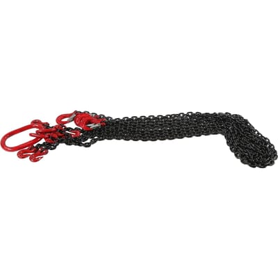 Élingue Chaîne de Levage Réglable pour Mines Ports Bâtiments Travail 2 Mètres 1 Tonne 6mm