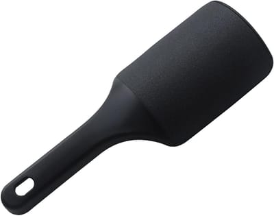 Voet eeltverwijderaar - Hielschrobber vijl - Voeten verzorgen - Natuurlijke steen - 82 cm - Zwart