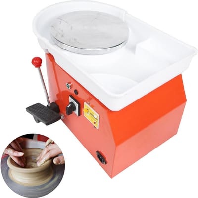 Potterie Céramique Machine Électrique Bassin Amovible Vitesse Réglable Art Artisanat Bricolage Outil d'Argile AU Plug