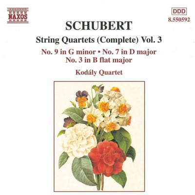 Kodály Quartet - Schubert: String Quartets 3 (CD)