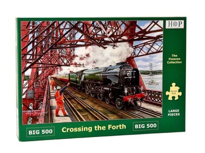 House of Puzzles Crossing The Forth - BIG 500 Piece Jigsaw Puzzle.