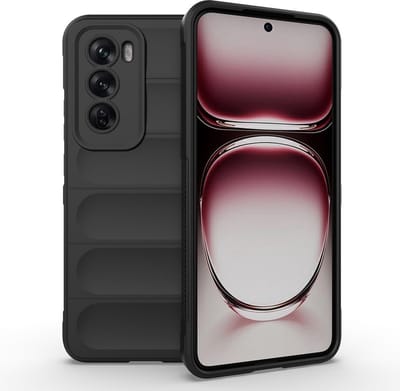 Coverup Hoesje - Geschikt voor OPPO Reno12 Pro Hoesje - Coverup Hands-On Rugged Back Cover - Zwart