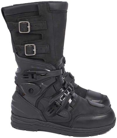 By City Off-road Motorlaarzen Zwart EU 39 Man