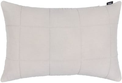 Linolux Kussenhoes Blocks Stonewashed Stone 40x60