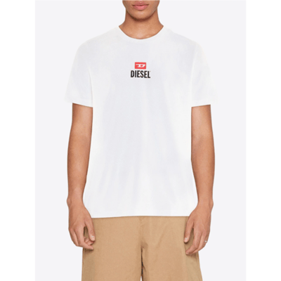 DIESEL T-JUST -SMALL-NEW D LOGO MAGLIETTA XXL