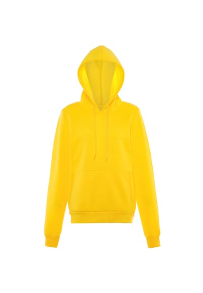 Mymo Hoodie Dames geel