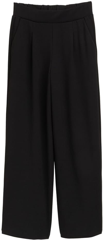 Tom Tailor Denim - Broek met wijde pijpen - Maat XL - deep black