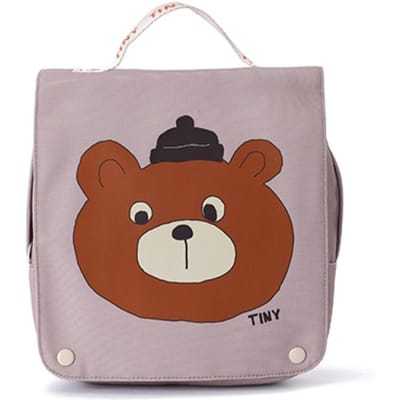 Tiny Cotton Aw24 342 P06 Beer Peuter Rugzak Beer Rugzak AW24-342 P06 brown