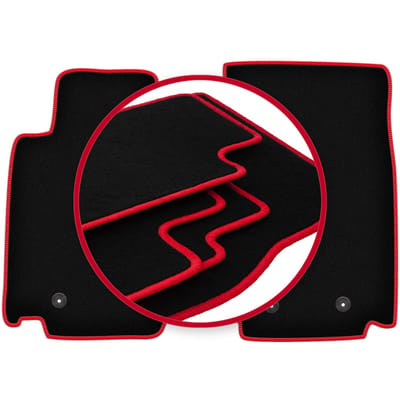 CARLUX-RED automatten voor: Nissan 370Z coupé, roadster (2009-2020)