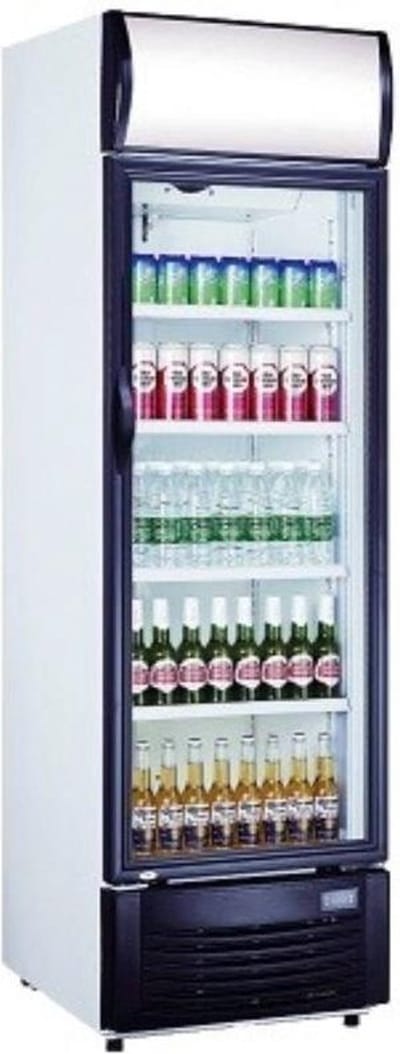 SARO Flessenkoeler met glasdeur Model GTK 382