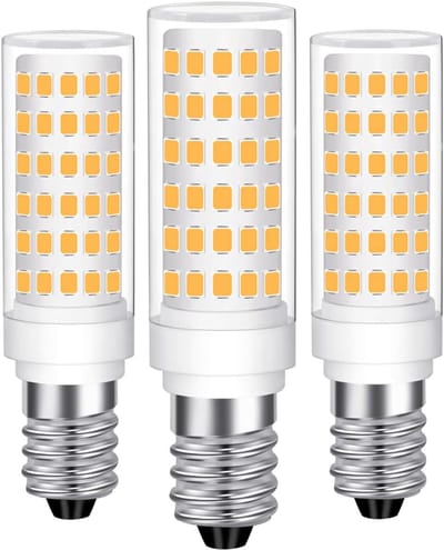 E14 LED Lamp Warm Wit - 9W, Energiezuinige Vervangende Halogeenlamp, AC 220-240V, 3-Pack