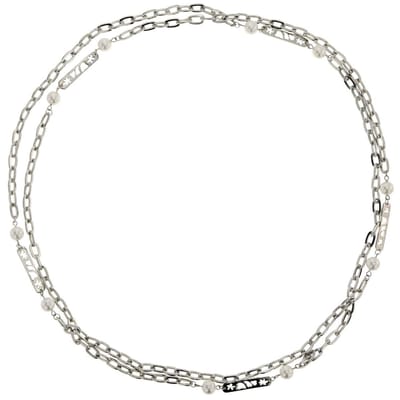 Behave – Parelketting – Zilverkleurig – Lang – Elegant – Layering