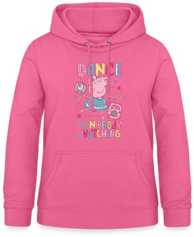 Peppa Pig Dancing Queen Hoodie Dames