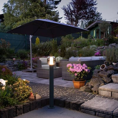 SLV Ovalisk LED tuinpadverlichting CCT, hoogte 100 cm
