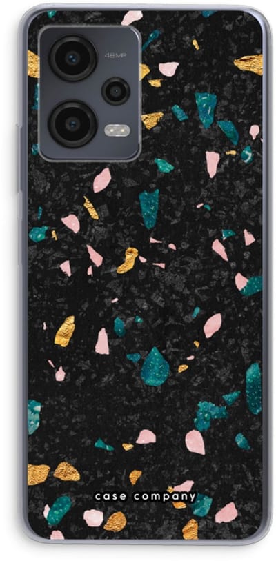 Case Company® - Hoesje geschikt voor Xiaomi Redmi Note 12 hoesje - Terrazzo N°10 - Soft Cover Telefoonhoesje - Bescherming aan alle Kanten en Schermrand