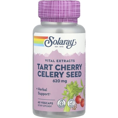 Zure Kers Selderijzaad, 620 mg, 60 Vegcaps