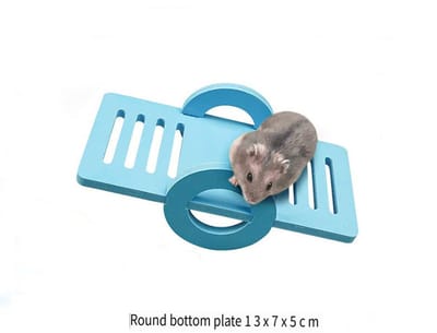 OLOEY Hamsterwip – Kooidecoratie, schattig en grappig speelgoed voor kleine dieren (muizen, ratten, chinchilla's, gerbils)