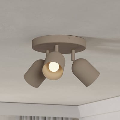 EGLO Tilston Spot - E14 - Ø 25 cm - Zandkleur/Beige/Crème - Kantelbaar
