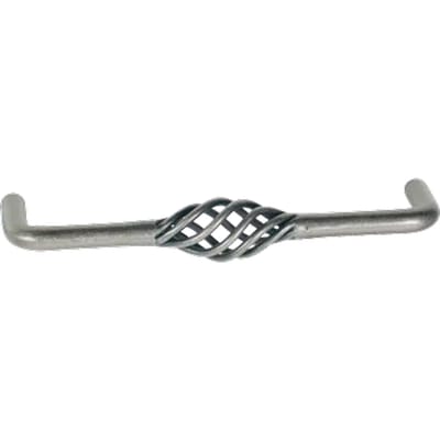 Bertomani Meubelgreep Gedraaid - Oud Ijzer - 96mm - 2 Stuks