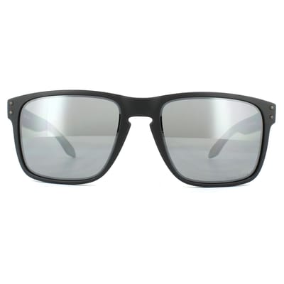 Lunettes de soleil rectangulaires Oakley Holbrook Hommes lunettes de soleil Noir 0OO9417-05 Black,XL