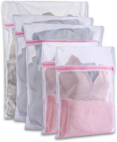 Purepeak Wasnetten Set 11 Stuks - Wasnetjes met Ritssluiting - Waszakken voor Wasgoed - Wasnet - Verschillende Maten