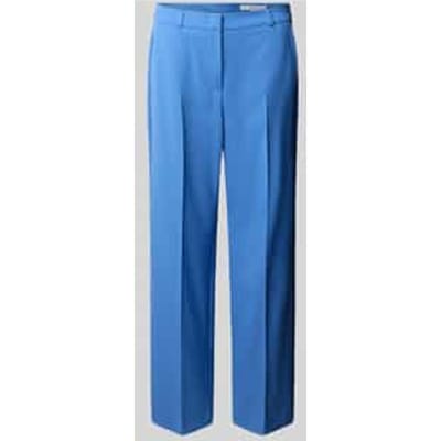 Korte broek van viscosemix met persplooien