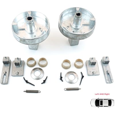 BGE513+BGE514 Siège Gauche Droite Accoudoir Support Loquet d'Accoudoir pour Mercedes Vito Viano W639 Sprinter MK2 906 VW Crafter 2E 2F