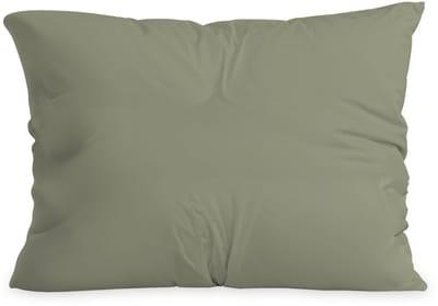 Zelesta Comfort Duo Kussensloop - Olijfgroen 80x80cm