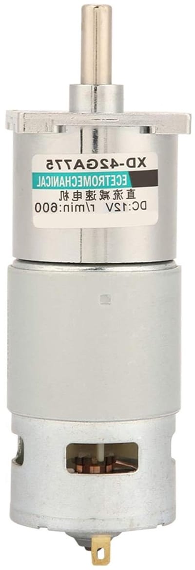 DC reductiemotor - Instelbare motor - Automatisering thuis - Zuiver koperen spoel - 24 Volt - Metaal