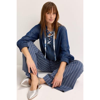 Tuniek In Lyocell Denim