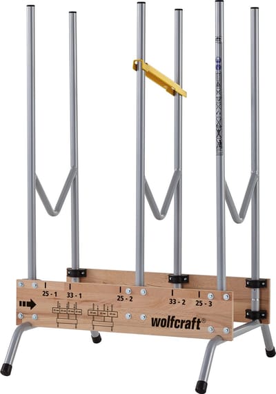 wolfcraft - Professionele Zaagbok - Voor kettingzaag - Hout - Opbouwbare, stabiele zaagbok voor brandhout - 10 JAAR GARANTIE - 5121000